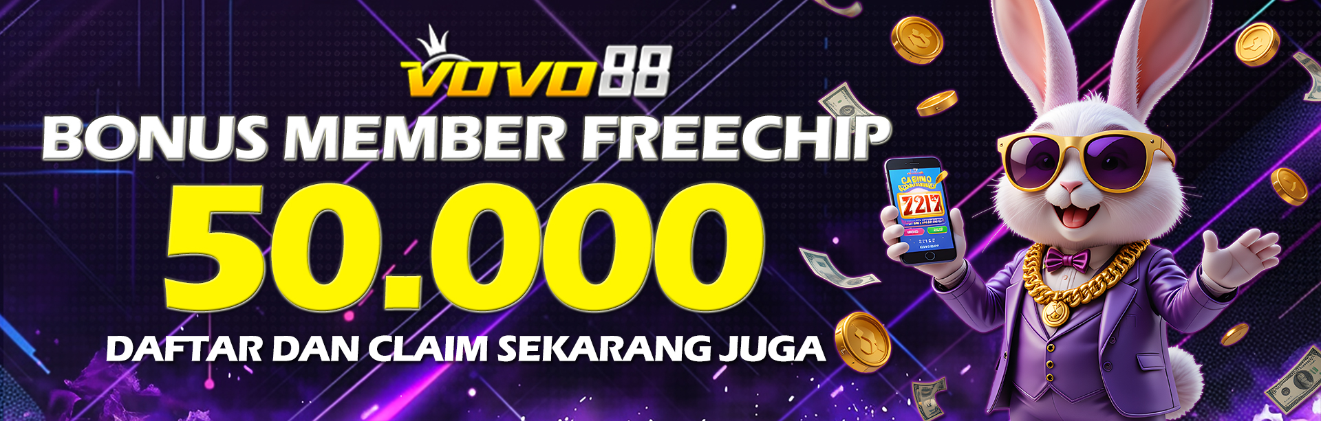 BONUS FREECHIP 50.000