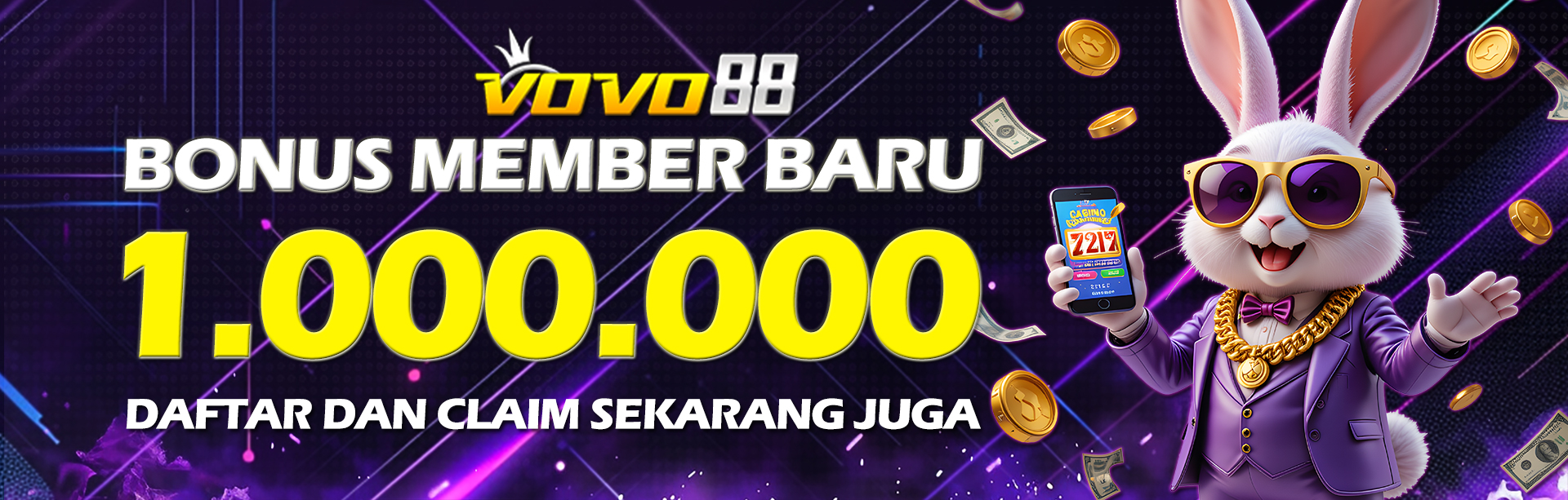 BONUS MEMBER BARU SAMPAI 1.000.000