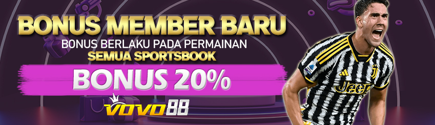 BONUS NEW MEMBER BOLA 20%